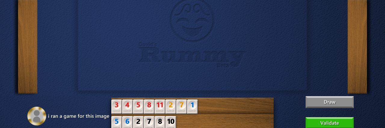 David's Rummy project banner